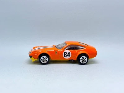 Hotwheels FC naranja personalizado de fábrica # Ferrari 365 GTB4, sin girar abierto Foto 1 de 4