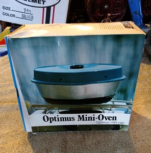 1970"s Vintage Optimus Mini Oven New in Box NOS Rare Camping Hiking Collection - Picture 1 of 6