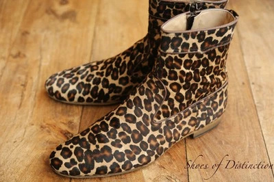 Paul Smith Estampado de Leopardo Pelo de Poni Cremallera Botas Zapatos para Hombres Reino Unido 7 EE. UU. 8 UE 41 Foto 1 de 4