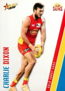 2015 Gold Coast Suns AFL Select Footy Stars Card - Charlie Dixon - Picture 1 of 3