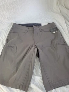 Eddie Bauer Active Fit Cargo Shorts Mens 32 Gray High Rise NEW - Picture 1 of 7
