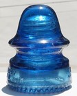 Hemingray Sapphire CD 162 Glass Insulator - Excellent Condition
