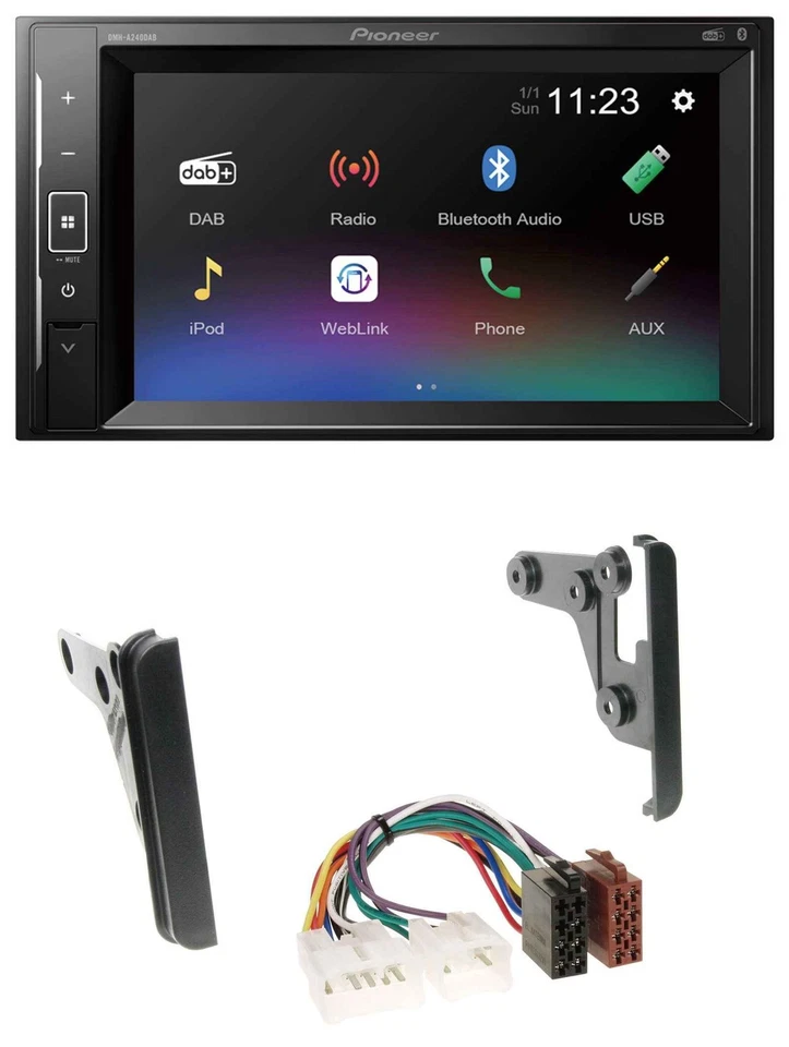 Pioneer DAB MP3 2DIN Bluetooth USB Autoradio für Toyota Tundra Celica FJ - Bild 1 von 4