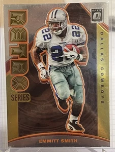 2020 Panini Donruss Optic EMMITT SMITH RETRO SERIES INSERT #RS-ES Cowboys - Picture 1 of 2