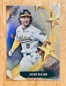 Jacob Wilson 2025 Topps Series 2 Stars Of MLB RC #SMLB-31 Athletics - Picture 1 of 2