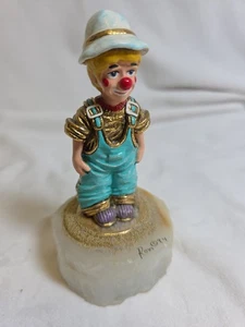 Ron Lee Signed Clown Hobo Figurine Statue  CCG1 1994 - Picture 1 of 6