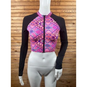 PINK by Victorias Secret Long Sleeve Swim Workout Tank XS - Picture 1 of 6