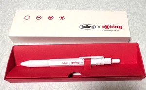 Rotring Holbein Collaboration 600 3 in 1 Multi Pen Permanent White Limited USED - Picture 1 of 4