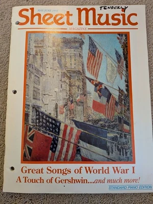 Sheet Music Magazine May/ June 1993 - Image 1 of 2