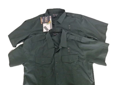 Lot of (2) 5.11 Tactical Series Patrol Duty A-Class S.S. Shirts Mens 2XL Reg. - Image 1 of 4