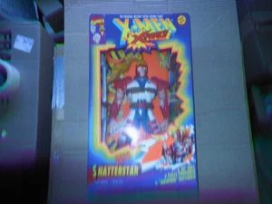 New Shatterstar X-Force X-Men 10" Figure Deluxe Edition MARVEL COMICS By Toy Biz - Picture 1 of 8
