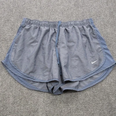 Pantalones Cortos Nike Dri-FIT Para Mujer XL Azul Correr Ligeros Entrenamiento Atlético Gimnasio Foto 1 de 4