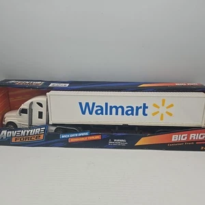 Neuf Adventure Force WalMart Big Rig Hauler semi camion transporteur conteneur camion jouet - Photo 1/3