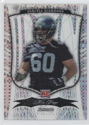 2009 Bowman Sterling X-Fractor /100 Max Unger #41 Rookie RC - Image 1 of 2