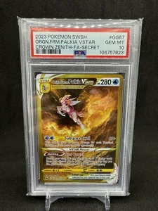 Origin Forme Palkia VSTAR (Secret) GG67/GG70 Crown Zenith: Galarian Gallery Holo - Picture 1 of 1