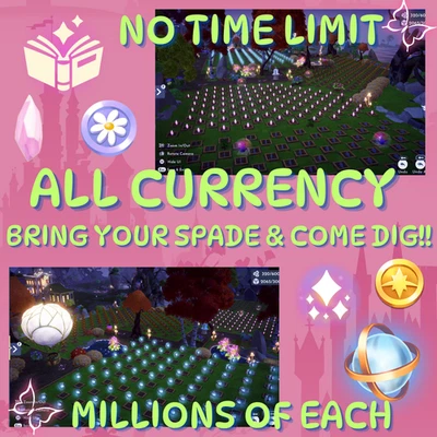 Dreamlight Valley Visit ALL CURRENCY FARM - Image 1 of 3