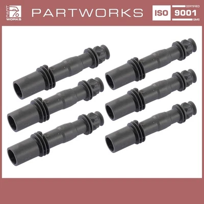 6x Enchufe de bujía para PORSCHE 996 Carrera hasta -'01 986 Boxster Foto 1 de 4