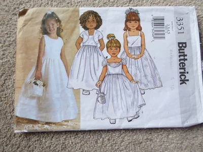 Butterick 3351 BRIDESMAID DRESSES Party Jacket & dress  sewing pattern (b) - Image 1 of 4
