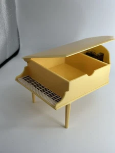 Portagioie musica pianoforte vintage in bachelite "Firme Nas Peruses" Reuge funziona! - Foto 1 di 8