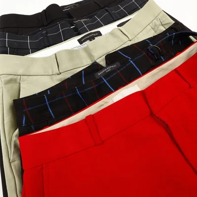 Lot of 5 Banana Republic Womens 6 Dress Pants Trousers Avery Ryan Martin Fit - Image 1 of 4