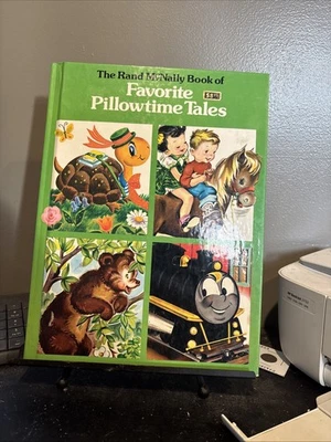 Favorite Pillowtime Tales Rand McNally HC 1954 Bear Turtle Pony VTG - Image 1 of 4