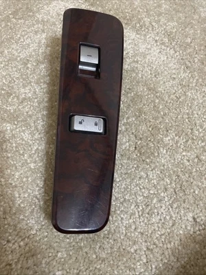 Interruptor de control de ventana eléctrica para pasajeros Lincoln Town Car 2009-2011 bisel derecho  Foto 1 de 4