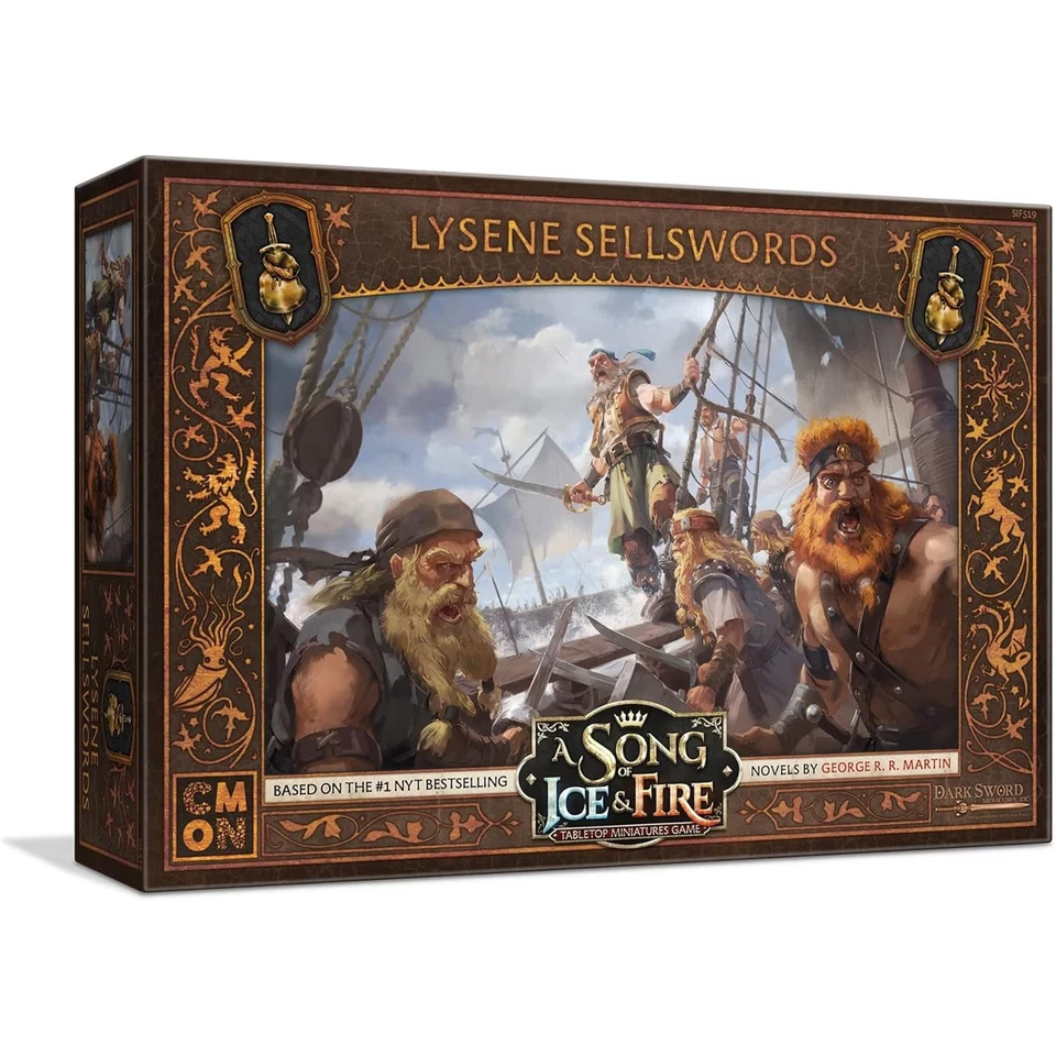Character Sellswords: A Song Of Ice And Fire Board Game
