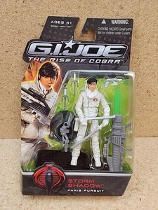 GI Joe STORM SHADOW Paris Pursuit ROC Rise Of Cobra Hasbro NEW MOC  - Picture 1 of 5