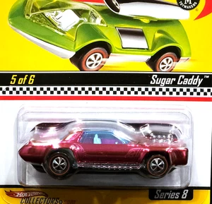 Hot Wheels Sugar Caddy RLC Neo-Classics Red Line Club Car HWC 06220/08500 Pink - Picture 1 of 4