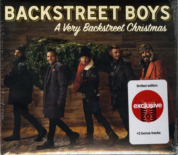 NEW SEALED Backstreet Boys A Very Backstreet Christmas Bonus Songs CD 2022Target - Image 1 of 1
