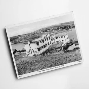 A6 PRINT - Vintage Devon - Burgh Island Hotel, Bigbury-on-Sea (a) - Picture 1 of 1