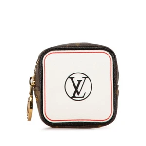 LOUIS VUITTON Monograma Portemone Cube Bolsa M80231 Mujer 【Usado】 - Imagen 1 de 11