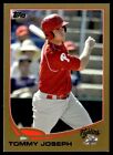 2013 Topps Pro Debut Gold Tommy Joseph Rookie 32/50 Minors #195