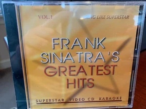 SUPERSTAR KARAOKE VIDEO CD VCD 819 FRANK SINATRA MULTIPLEX 13 PISTAS - Imagen 1 de 2