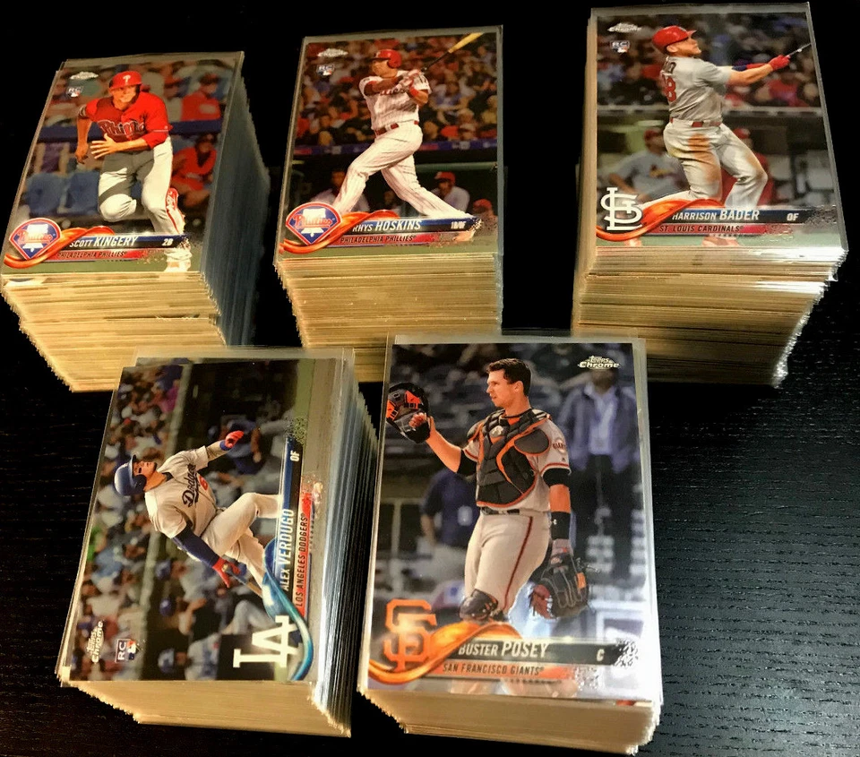 2018 Topps Chrome STARS + ROOKIES - Take Your Pick - Complete Your Set! - Image 1 of 1