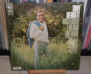 TONY BENNETT YESTERDAY I HEARD THE RAIN PROMO LP ANOTHER YOU LOVE IS HERE HI-HO - Picture 1 of 5