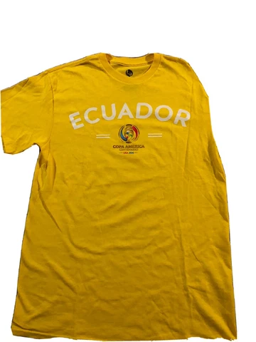 Ecuador Copa America Centenario 2016 Soccer T-Shirt M Cover