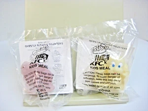 VINTAGE 1996 CASPER FRIENDLY GHOST & FATSO GHOSTLY GLOWING SQUIRTERS KFC SEALED - Picture 1 of 6