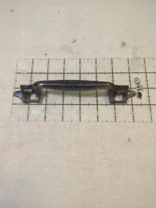 Vintage  1930-40’s Steel Hardware Handle Salvaged Tarnished Barn door primitive - Picture 1 of 4