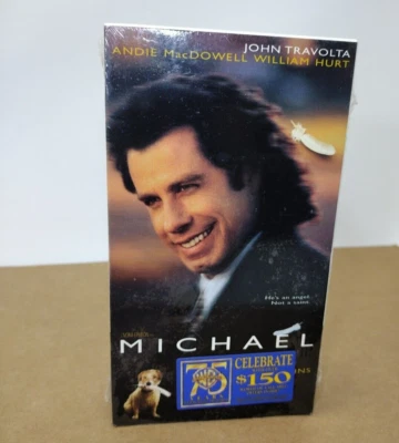 Michael (VHS 1997) Sealed Watermarks John Travolta - Imagem 1 de 4