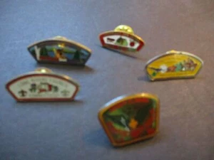 Lot of 5 BSA boy scout hat pins #108 - Picture 1 of 6