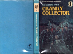 THREE INVESTIGATORS #43 MYSTERY OF THE CRANKY COLLECTOR- VERY RARE 1ST HC N-FINE - Picture 1 of 1