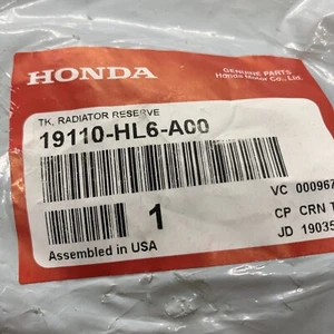Honda Talon 1000X 19 Radiator Overflow 19110-HL6-A00 - Picture 1 of 2