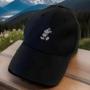 GORRA DE PALO DE GOLF DRI-FIT NEGRA NIKE MICKEY MOUSE CLÁSICA DE LOS PARQUES DE DISNEY ~ ADULTO M/L - Imagen 1 de 8