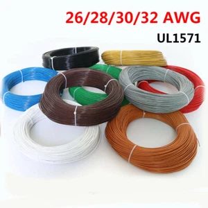 26/28/30/32 AWG UL1571 Flexible PVC Electrical Wire Cable Tinned Copper Stranded - Picture 1 of 4