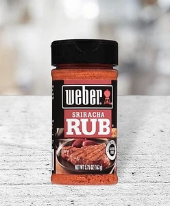 Weber Sriracha Rub~Grilling Seasoning 5.75oz - Picture 1 of 2