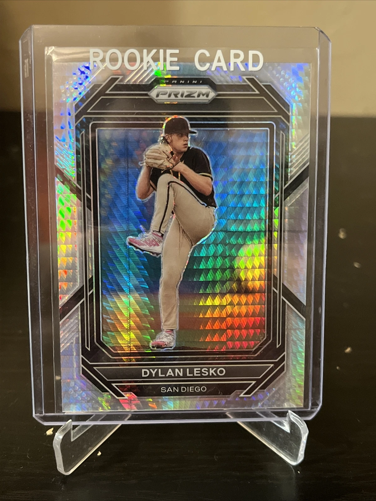 2023 Panini Prizm Baseball Dylan Lesko Hyper PADRES PROSPECT No. 167