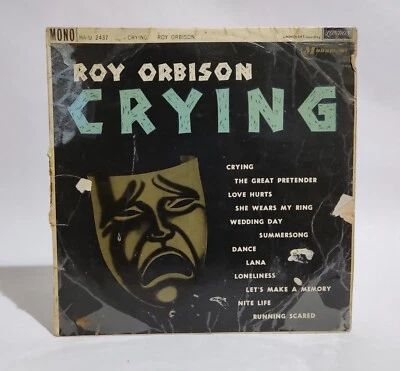 Roy Orbison - Crying - Music Vinyl Record - Image 1 of 4
