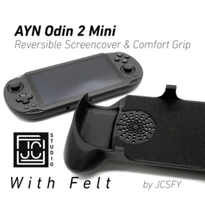 Felt AYN Odin 2 Mini Grip 2-in-1 Reversible Screen Cover Thick Comfort JCSFY - Picture 1 of 8
