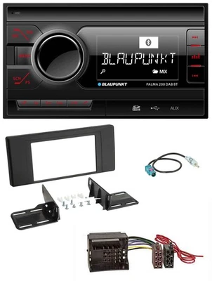 Blaupunkt MP3 Bluetooth DAB 2DIN SD USB Autoradio für Land Rover Range Rover Vog - Bild 1 von 4